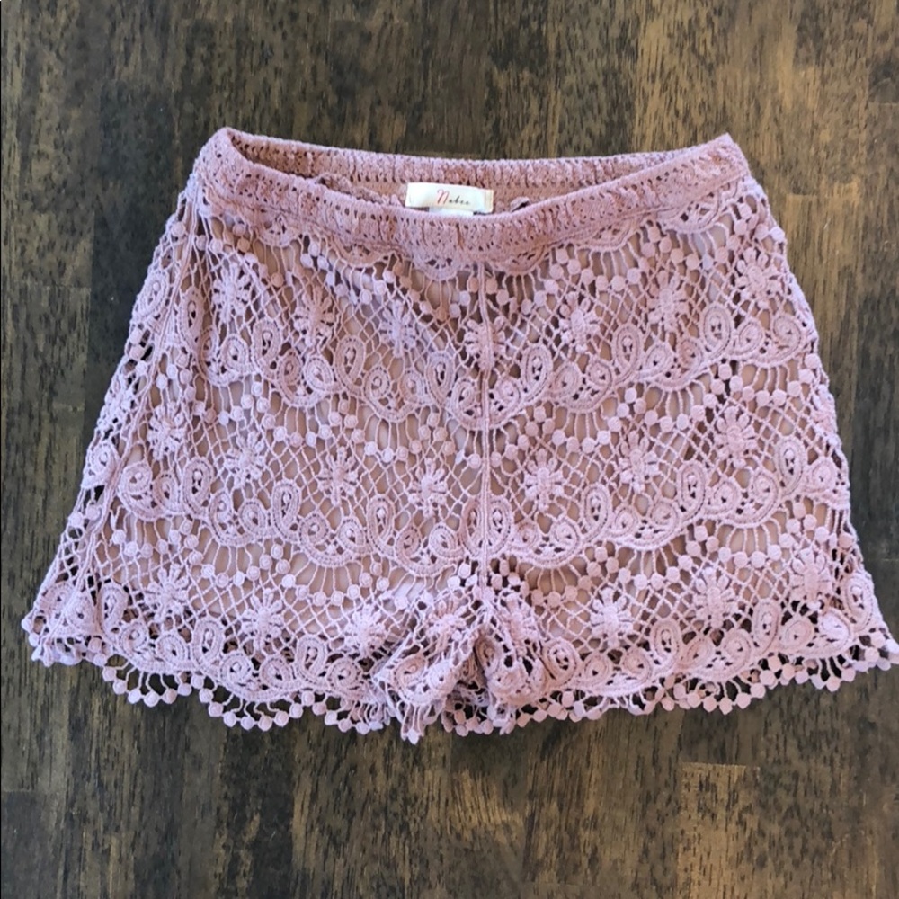 Lace shorts